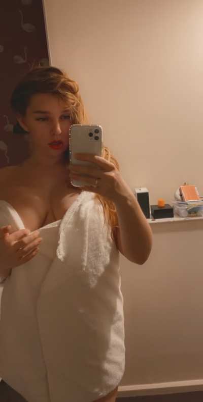 After shower ❤️