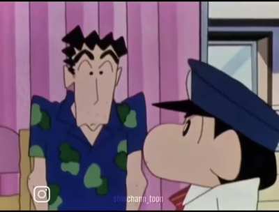 Shinchan can change the words with speed of light 🤣🤣