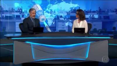 Que época é essa que nós vivemos onde os ancoras do maior jornal do país precisam reforçar que a terra não é plana, mas sim redonda e que ela gira.