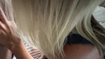 When I put these shorts on, he puts his cock in my mouth. That’s just the way it works. [f]40, [m]41