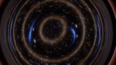 Jumping through a wormhole I made in SpaceEngine
