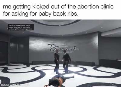 got kicked out 😢