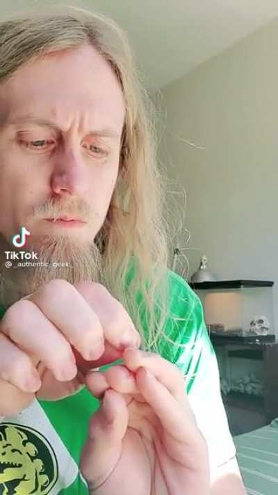 That hangnail action
