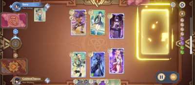 Sethos generates energy for Raiden to steal - making her use burst in 1st round