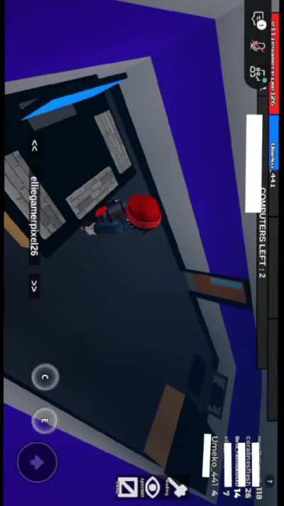 Basically saw a hacker