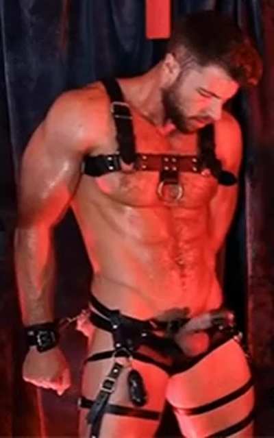 Like a bound God...