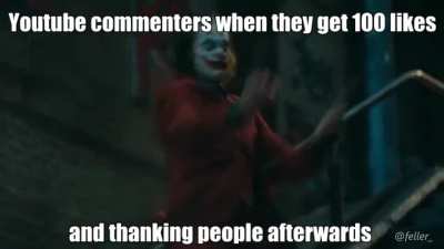 [loud] When Youtube Comments Thanks for the Likes.