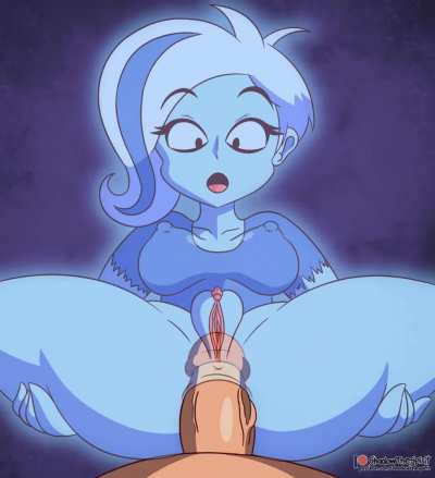 phantasma phantom and a lucky stranger (shad<wbr>owthe<wbr>spiri<wbr>t) [ghoul school / scooby-doo]