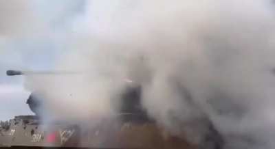 Russian AZP S-60 gun malfunctions.