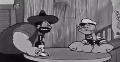 These old Popeye cartoons were something else