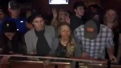 Taking a shot with your tall friends