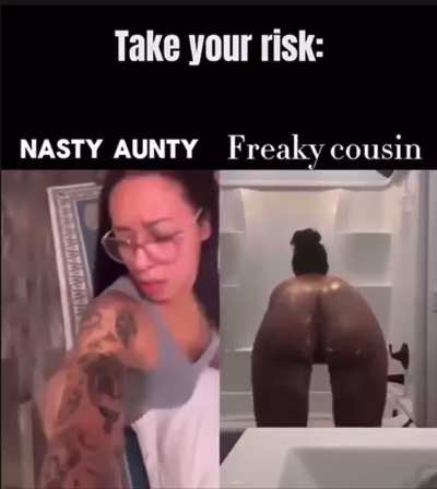 Pick your poison and take your risk