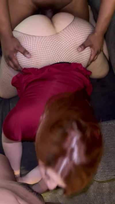 This is the part of me you’re missing out on if you’re not subbed to my OF.. Always happy to be rocking back and forth between two cocks.. or more😈