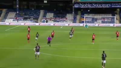Another view of Rashford's goal against Luton