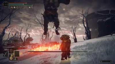 Elden ring Fire giant