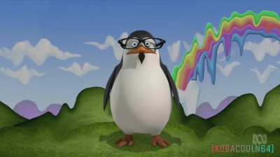 breaking penguin