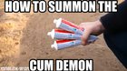 How to Summon the Cum Demon
