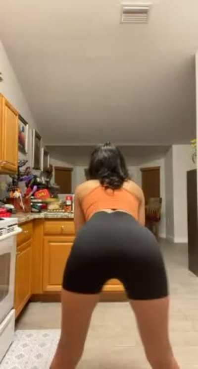 Teasing you in the kitchen 😈