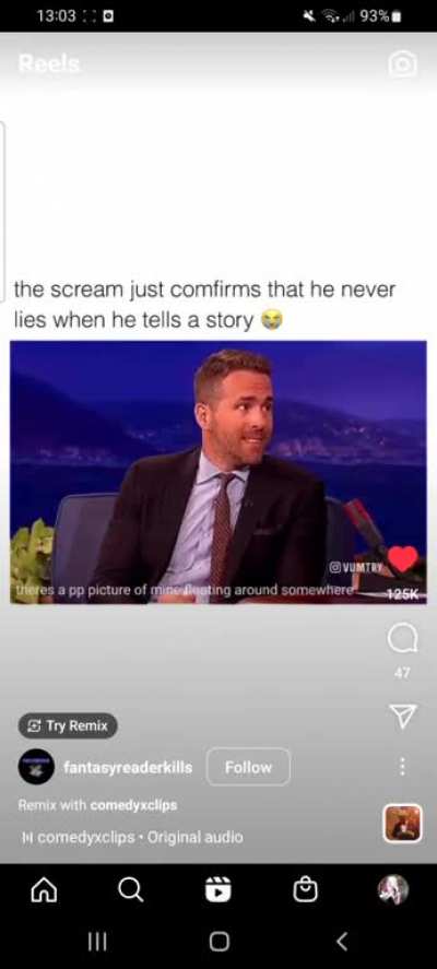 The scream says it all