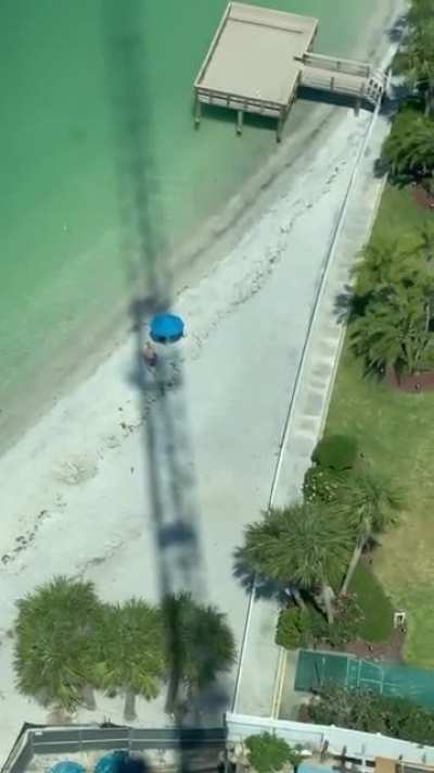 to tan in the beach