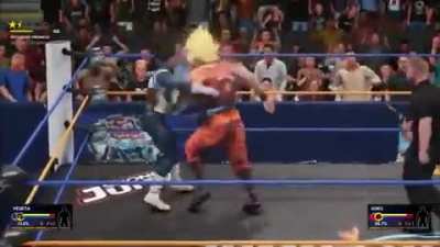 Thoughts on Goku and Vegeta wrestling?