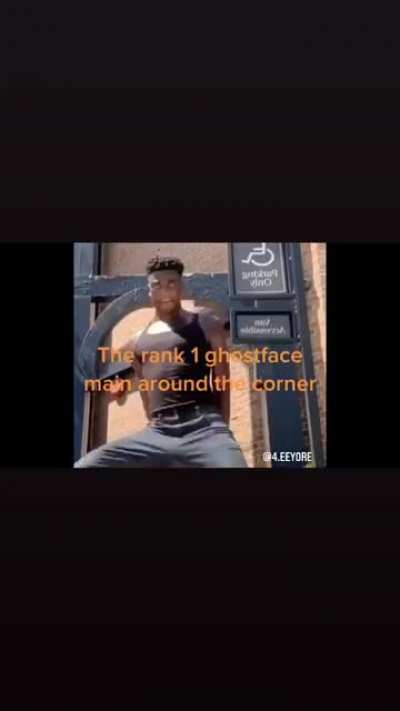 It’s always the ghostface
