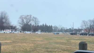Picking up my kids from school and see a line of white SUV’s..