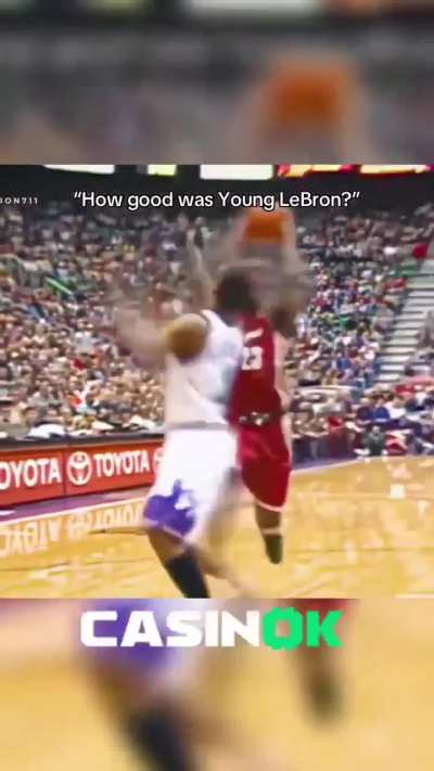 Certainly Rookie LeBron Counts as Old School Content 😂