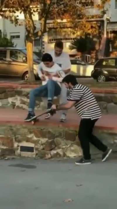 kickflip nose grind of doom