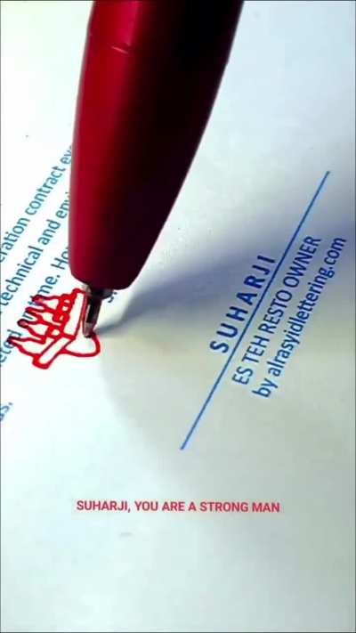 These signatures