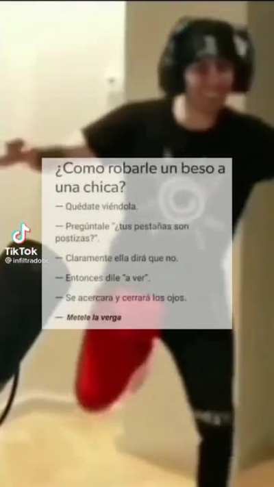 Como robarle un beso a una chica..