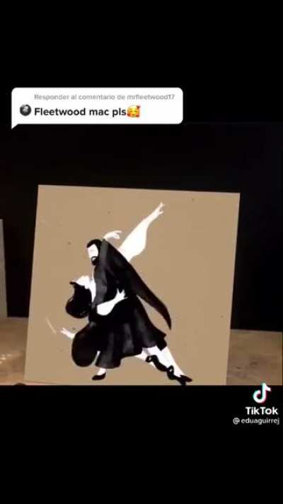 Animated Fleetwood Mac album cover