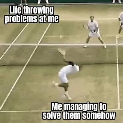 Never give up
