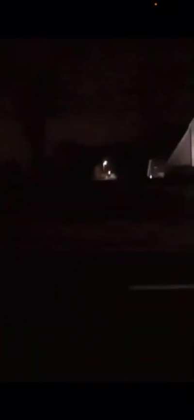 Naked man on meth turns into demon and paces a car