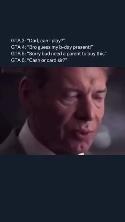We getting old boys