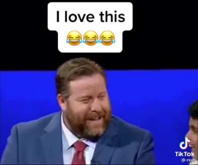 This funny boy: “we both eat”!