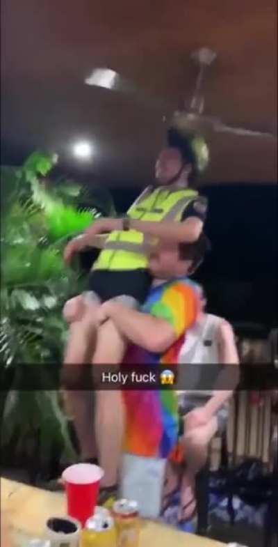 Guy vs fan