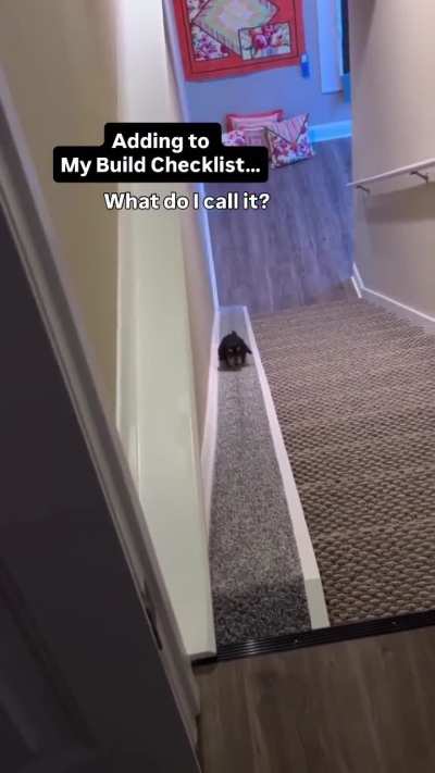 Little legs need a little ramp…