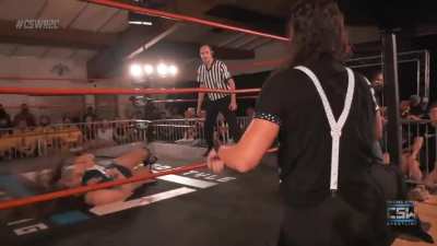 Skye Blue gets a wedgie