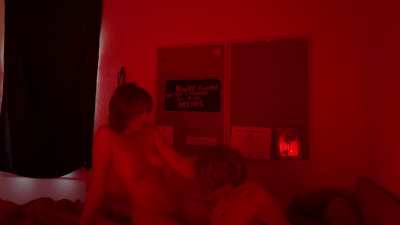 Cute guy could barely handle his tight young gf