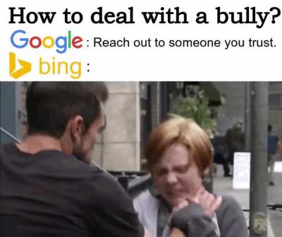 Bing is so wise in the ways of science