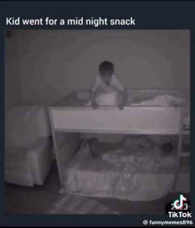 Bro went for a midnight snack