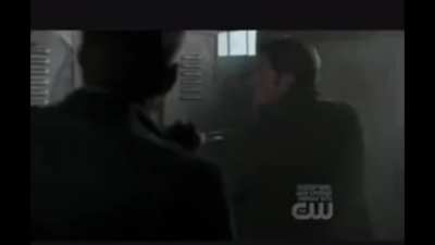 Dean Winchester gets scared by cat
