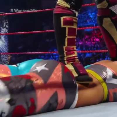 WWE Bayley Jiggle