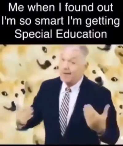 Why yes, I am special, why do you ask?
