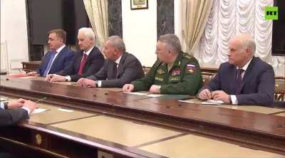 RU POV: Putin heartily congratulates his military for the successful 