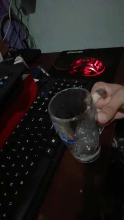 Is he drunk or nat? Lets asj sea.
