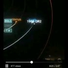 This is how close the asteroid was yesterday