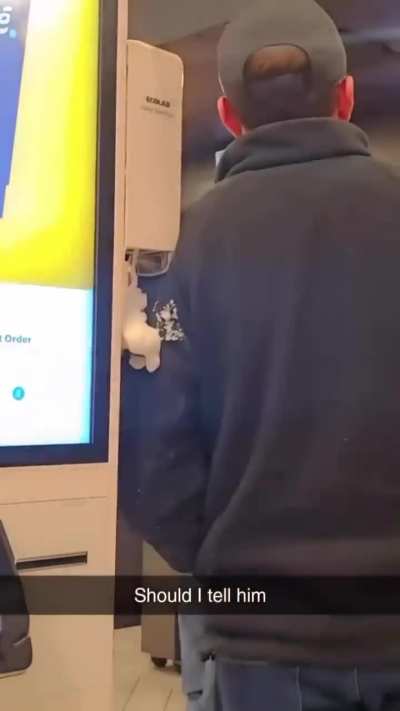 Should I tell him?