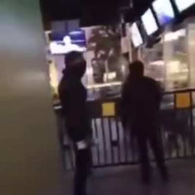 Kanye's choir chanting at Buffalo Wild Wings